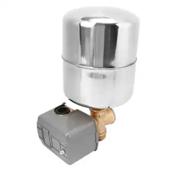 Pompa Basınç Kontrol Anahtarı Kiti Metal ABS Otomatik Su Pompası Basınç Kontrol Anahtarı 110-230V Basınç Tankı vana kiti