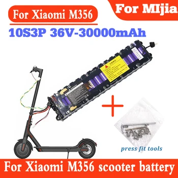 10S3P 36V 30Ah Xiaomi M365 Elektrikli Scooter bisiklet 18650 Li-İon Piller Ebike şarj edilebilir pil Paketi aksesuarları