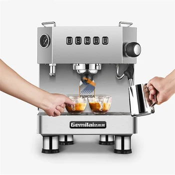 3000W All-in-one Espresso makinesi İle süt köpüğü Otomatik Espresso Kahve Makinesi 20 Bar Cappuccino ve Latte Kahve makinesi