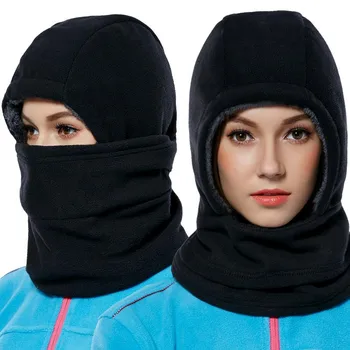 Kış Şapka Erkekler Kadınlar 2023 Boyun İsıtıcı Eşarp Yürüyüş Koşu bisikletçi şapkası Kayak Maskesi Hood Earmuffs Sıcak Rüzgar Geçirmez Kalınlaşmış Bandana