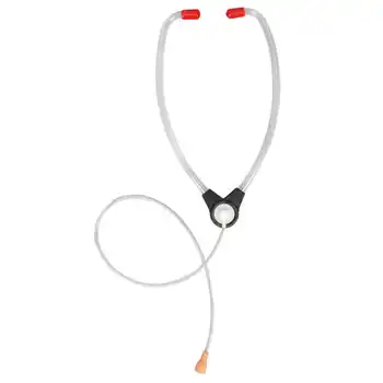 Işitme Testi Stetoskop İşitme Cihazı Stetoskop Profesyonel Kırmızı Ses Gürültü Algılama Dinleme Testi Binoral Stetoskop