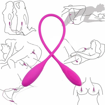 G Spot Vibratör Kadın Masturbations Çift Başlı Yapay Penis Kadın Masturbator Klitoris Stimülatörü Yetişkin Ürünleri Seks Oyuncakları