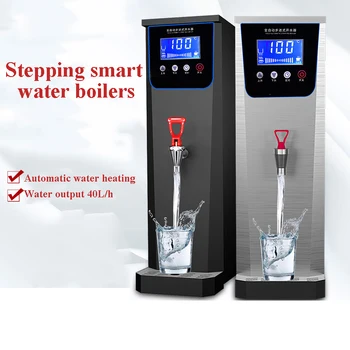 10L tam otomatik elektrikli adım sıcak ısı su kazanı su ısıtıcısı tankı ısıtma su makinesi 40L / h adım akıllı su kazanı