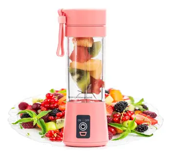 Taşınabilir Kişisel Boyut Blender meyve sıkacağı bardağı Smoothies ve Shakes Blender El Meyve Makinesi buz kırıcı Mikser Ev