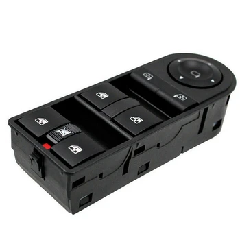 Elektrikli Cam ana açma-kapama Regülatörü Kontrol Anahtarı Düğmesi için Vauxhall için Opel Astra H Zafira 13228699 13228877