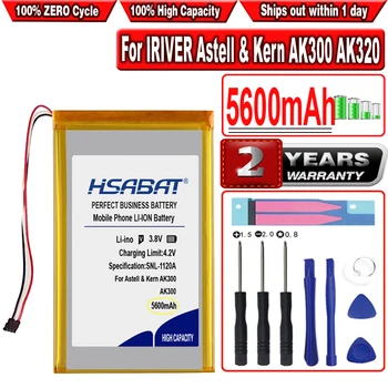 HSABAT 5600 mAh PR-754680N Pil IRIVER Astell & Kern AK300 AK320 AK380 Oyuncu