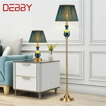 DEBBY Çağdaş masa lambaları Seramik masa ışığı Ev için LED Yaratıcı Otel Yatak Odası Dekorasyon