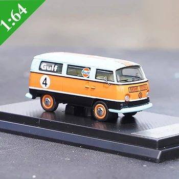 Yeni Diecast Alaşım 1: 64 Serisi T2 Otobüs Modeli # 4 Turuncu Yetişkin Klasik Koleksiyonu Statik Ekran Hediye Çocuk Oyuncak Stokta