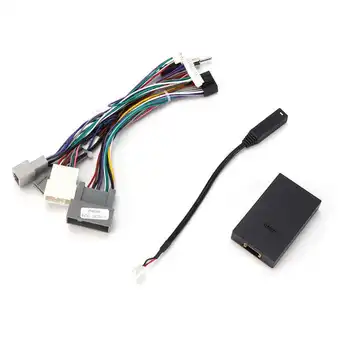 Araba Stereo Kablo Demeti Adaptörü Ses Kablo Demeti Renk Kodlu Tel Canbus kutusu Araba için