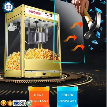 Sıcak Satış endüstriyel patlamış mısır makinesi sıcak hava ticari karamelli patlamış mısır makinesi Çin patlamış mısır makinesi