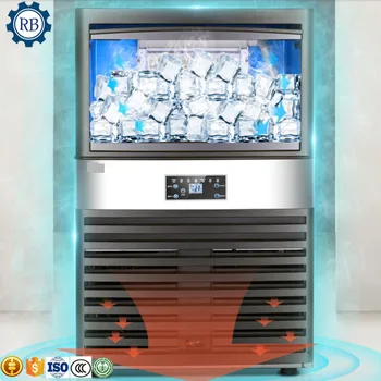 altın tedarikçisi endüstriyel buz küpü yapma makinesi / yüksek verimli blok buz yapım makinesi / buzlu su soğutma makinesi