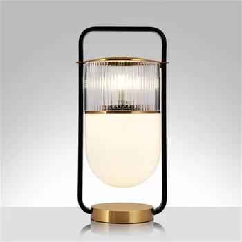 TEMAR Modern Lüks Masa lambası basit tasarım Danışma ışık dekoratif ev oturma odası için