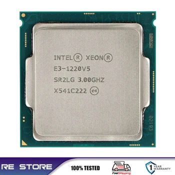 Kullanılan Intel Xeon E3 1220 V5 3GHz 8MB 4 Çekirdekli LGA 1151 CPU İşlemci E3-1220V5