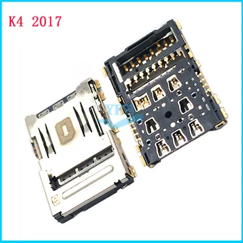LG M160 K4 M200N K8 2017 M250N K10 Mikro SİM Kart Okuyucu Tutucu Tepsi Yuvası Konektörü