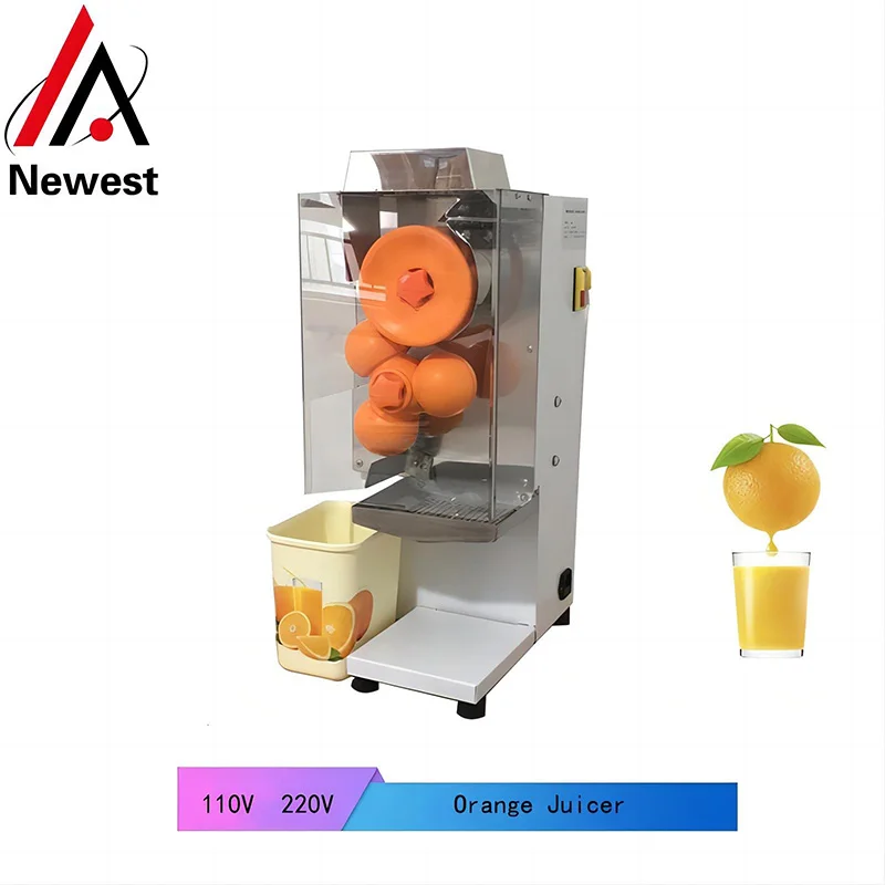 Stok Mevcut 55mm-65mm Büyük Hacimli Meyve Suyu ekstraksiyon makinesi Soğuk Pres Sıkacağı Çoklu Meyve Sıkacağı Eğlenceler İçin