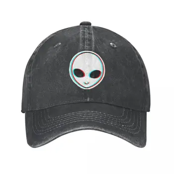 3D Alien Beyzbol Kapaklar Rahat Sıkıntılı Pamuk Şapkalar Unisex Açık Hava Etkinlikleri Hediye Kapaklar Şapka