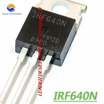10 ADET IRF640N IRF640 IRF640NPBF 200V 18A TO-220 MOSFET N kanal fet yeni orijinal