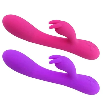 Kadın Vibratör 16 Masaj Yöntemleri Masaj Çift Motorlu Klitoral Stimülatörü Masaj Çiftler için Seks Oyunu Oyuncak E74F