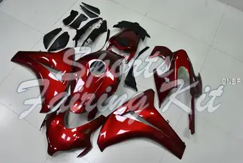 Kaporta CBR 1000 RR 2008 - 2011 için Koyu Kırmızı Tam Vücut Kitleri Fireblade 2011 Fairing Kitleri CBR 1000 RR 2009