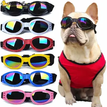 Kat Pet Köpek Gözlük UV Önlemek Pet Gözlük Kediler Köpek için Ayarlanabilir Pet Köpek Gözlük Fotoğraf Prop evcil hayvan aksesuarları Köpek Malzemeleri