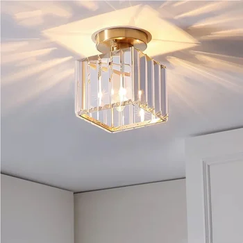 modern yaratıcı ev ışık lüks net ünlü kristal tavan lambaları led tavan ışık lambaları oturma odası için ışık