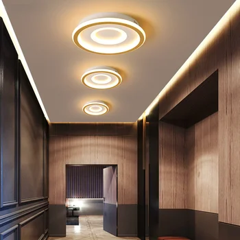 LED yuvarlak tavan ışığı Kare Yeni Modern Uzaktan Kumanda İle Yatak Odası Oturma Odası Koridor Banyo Ev Lambası Aydınlatma Karartma