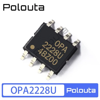 Polouta OPA2228U SOP8 Yama Yüksek Hassasiyetli Düşük Gürültü Operasyonel Amplifikatör Diy Elektronik Kiti Arduino Nano Entegre Devreler
