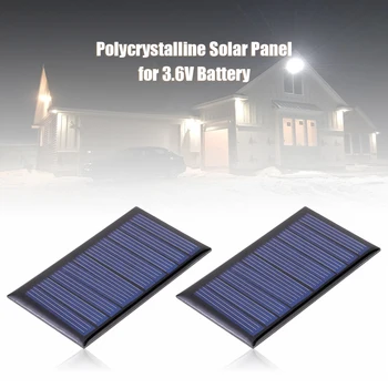 0.3 W 5 V 60mA güneş panelı Güneş Pili Polikristal DIY güneş enerjisi şarj cihazı ıçin 3.7 V DIY pil şarj cihazı Küçük Mini Güneş Pili