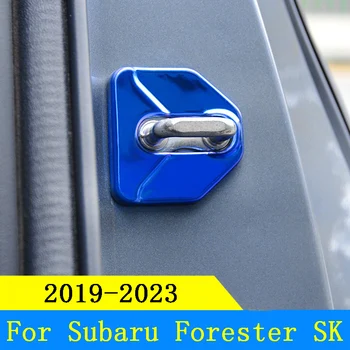 Araba Kapı Kilidi Toka Mandalı Durdurma Anti Pas Kapı Kilidi kapağı Korumak Toka Kapağı Subaru Forester İçin SK 2019-2023