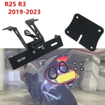 YAMAHA YZF R3 R25 MT - 25 MT-03 2014-2022 Kuyruk Düzenli Çamurluk Eliminator Kayıt Plaka Tutucu Motosiklet led ışık