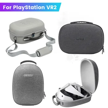 Fermuarlı saklama çantası PS VR2 Çok fonksiyonlu Su Geçirmez koruma kapağı Kask Taşınabilir Taşıma Çantası VR Aksesuarları