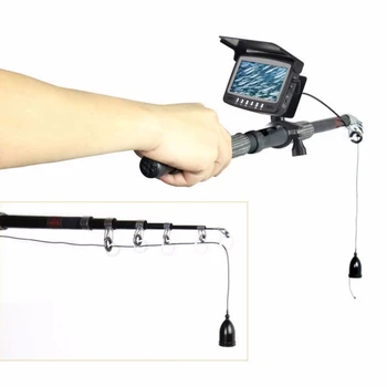 Balık Kamera Taşınabilir Sualtı Balık Bulucu İle Gece Görüş Balıkçılık Kamera 4.3 