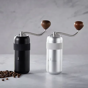El Krank Kahve Değirmeni için Süper Yüksek Kalite Espresso Damla Kahve Ev Ofis Taşınabilir Manuel Kahve Makinesi mutfak gereçleri
