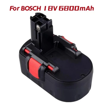 18V 6.8 Ah Ni-MH Pil Değiştirme Bosch BAT025 BAT026 BAT160 2607335277 2607335535 2607335735 GSR PSR 18 VE-2 18 VE-2