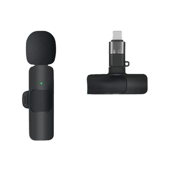 Tak - Çalıştır Kablosuz Yaka Yaka Mikrofonu, USB-C Android Telefonlar için otomatik olarak senkronize Edilir