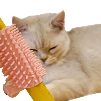 Kedi Köşe Kendinden Damat Yumuşak Kedi Köşe Scratcher Duvar Pet Bakım Masajı Yavru Fırça Masaj Tarak Damat Yavru Kedi İçin