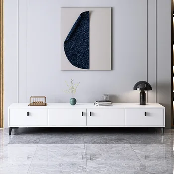 TV dolabı, modern ve minimalist oturma odası, yatak odası, ev İtalyan minimalist yeni küçük ünite, zemin depolama dolabı