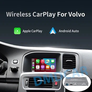 Android Otomatik Modül Kutusu Kablosuz Apple Carplay Dekoder Volvo XC60 S60 V40 V60