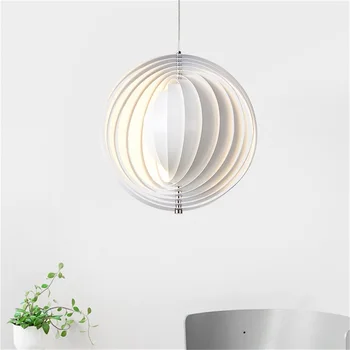 TEMAR kolye ışık Modern yaratıcı beyaz LED lambalar fikstür ev dekoratif yemek odası için