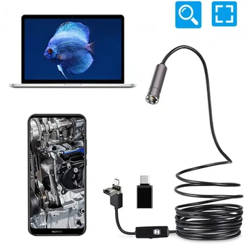 10 M / 15 M HD Balıkçılık Kamera IP67 Su Geçirmez Sualtı WiFi Bağlantısı Cep tablet telefon 8LED ışıklı Balık Bulucu Cihazı