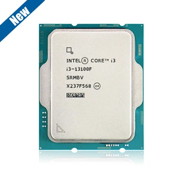 Intel Core i3-13100F i3 13100F 3.4 GHz 4 Çekirdekli 8 İş Parçacıklı CPU İşlemci L3=12M 58W LGA 1700 yeni ama fan yok