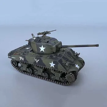 1/72 Ölçekli Amerika Birleşik Devletleri Ordusu M4A3 (76) W VVSS Sherman Tankı Zırhlı Araç Modeli Oyuncak Yetişkin Hayranları Koleksiyon Hatıra 63142