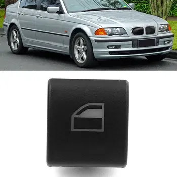 1 adet Araba Cam Anahtarı düğme kapağı Ön L Veya R BMW 3 Serisi İçin E46 97-20 61318381514 Sıcak Satış Ayar Anahtarı düğme kapağı