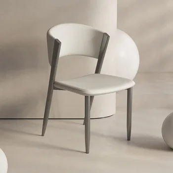 Yemek eğlence oturma odası sandalye bacak Nordic ışık lüks Anti kayma tasarım sandalye salonu yatak odası ofis şezlong mobilya