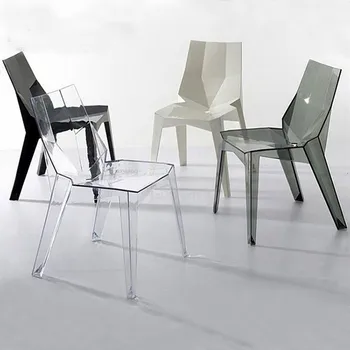 Modern Plastik Sandalye Restoran Yemek Sandalyesi Açık Restoran Sandalye Toplantı ofis koltuğu Yatak Odası Öğrenme Yaratıcı Sandalyeler