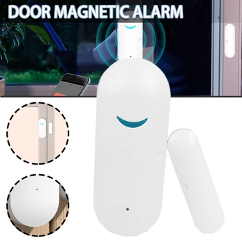Kapı Pencere Alarmı hırsız alarmı Ev Güvenlik Kablosuz Manyetik Sensör Hırsızlığa Karşı WiFi Akıllı Gerçek zamanlı Bildirim Sensörü
