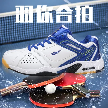 Profesyonel Erkek Masa Tenisi Ayakkabı Kaymaz Badminton Ayakkabı Rahat Masa Tenisi Ayakkabı Kadın Açık spor ayakkabı