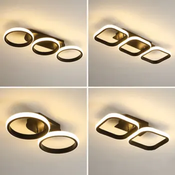 Sıcak satış koridor lamba dikdörtgen basit modern LED tavan lambası yatak odası oturma odası koridor lamba yaratıcı balkon lambası