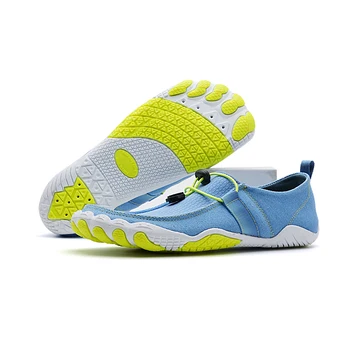 Yeni Moda Mavi Beş Parmak Ayakkabı Erkekler Kadınlar Nefes Spor spor ayakkabıları Büyük Boy 46 Yoga Ayakkabıları Erkekler Açık Yalınayak Ayakkabı