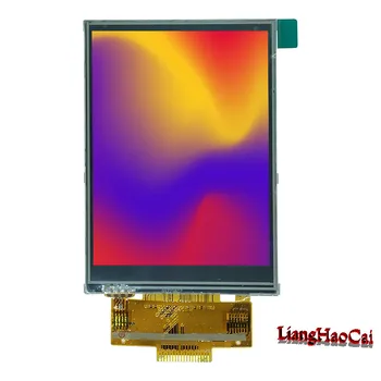 3.2 inç TFT LCD ekran dirençli dokunmatik panel SPI modülü PCB 14 pin adaptörü 320x240 ILI9341 0.8 mm pin aralığı 4 telli seri